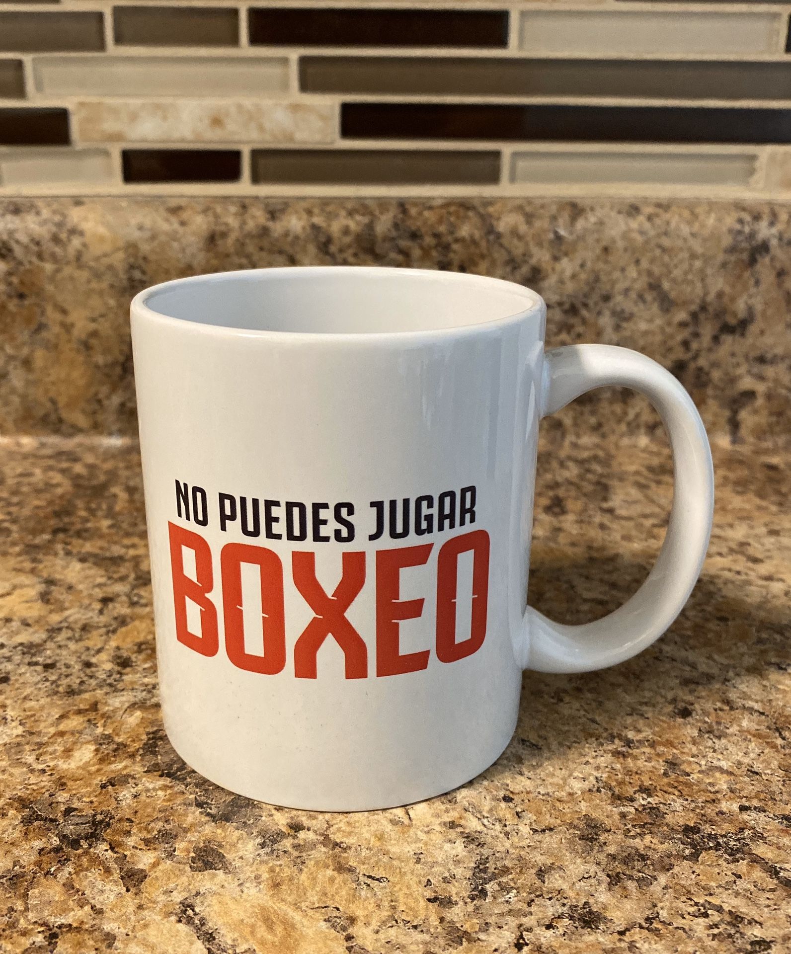 No Puedes Jugar Boxeo New coffe mug