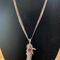 Cadena Con Dije Silver 9.25
