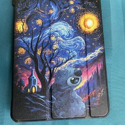 Stitch Leather Folding Folio Case For 7” Kindle Paperwhite E-Reader 