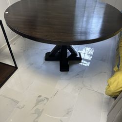 Design Within Reach Round Dining Table (Arhaus Quality Level)