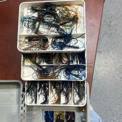 Fishing Lures And Tacklebox