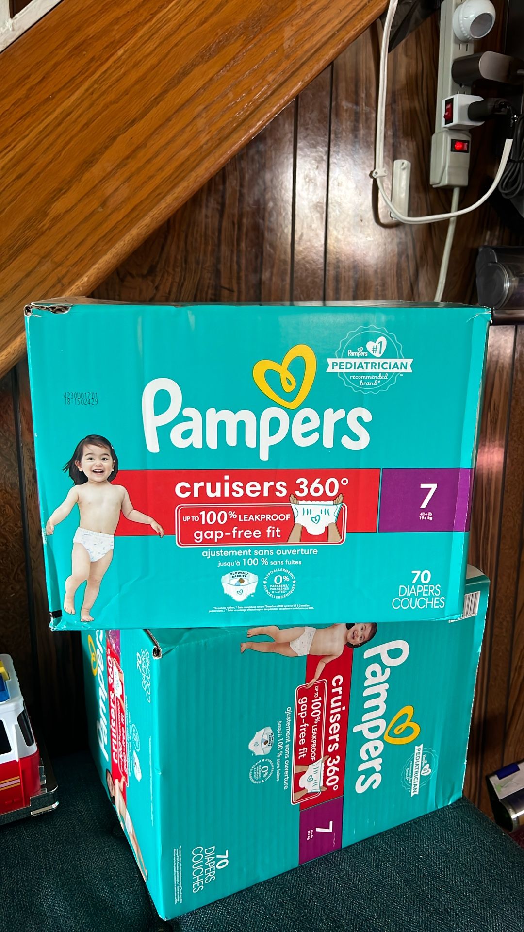 pampers Size 7 ( Pick Up Only ) 2case For 65