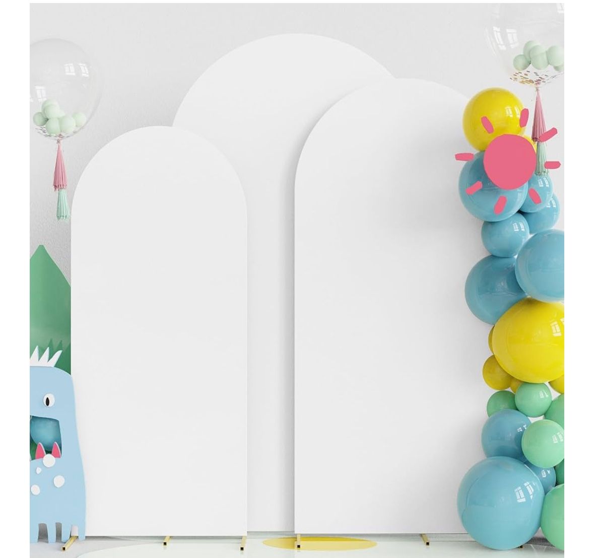 Set of 3 Wedding Arch Cover