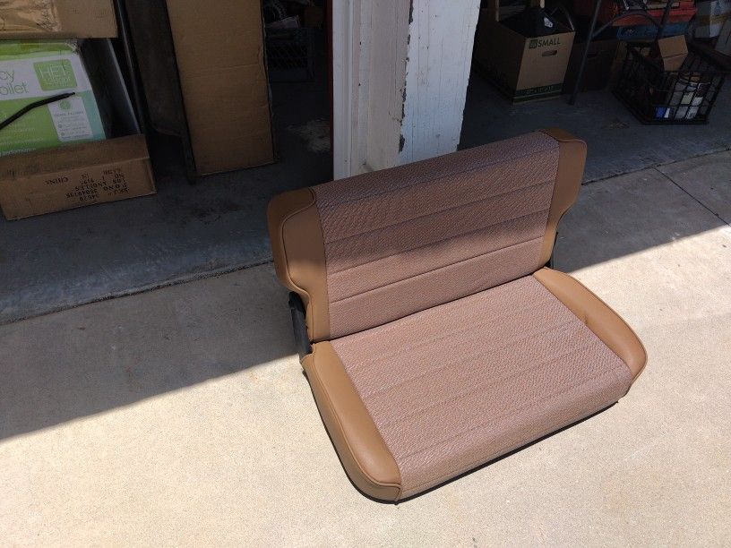 New Rear Seat For CJ Or YJ Tan