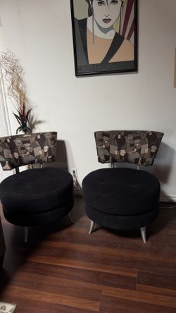 Mid Century Swivel Chairs