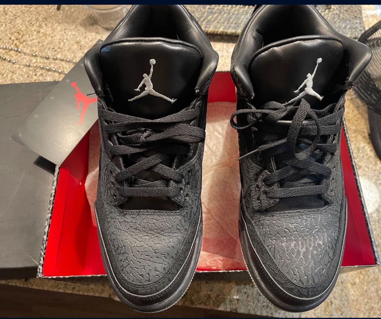 Jordan 3 Retro Black Flip Used