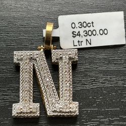 Gold And Diamond Pendants 