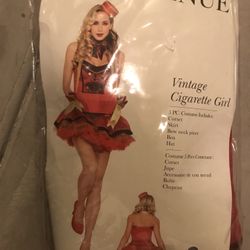 Vintage Cigarette Girl Costume