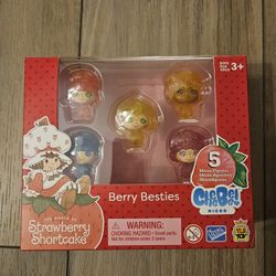 The World Of Strawberry Shortcake 1.5" CheeBee Micro Berry Besties Figures NEW