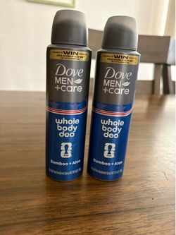 Dove men’s + care whole body deodorant spray