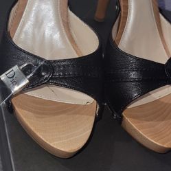 CHRISTIAN Dior Clog Heels 