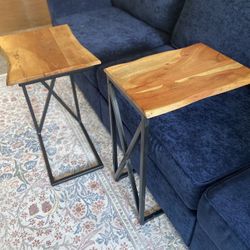 Two End Table/ C Shape Sofa Tables