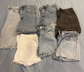 7 pair - Women’s Jean Shorts $40