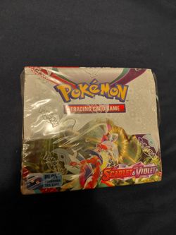 Pokémon scalet and violet booster box (tear )