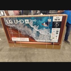 75” Lg Smart 4K LED UHD Tv