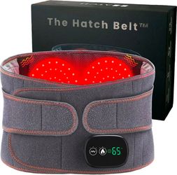 Hatch Belt Triple Therapy Red Light, Heat & Vibration Back Massager New Open Box