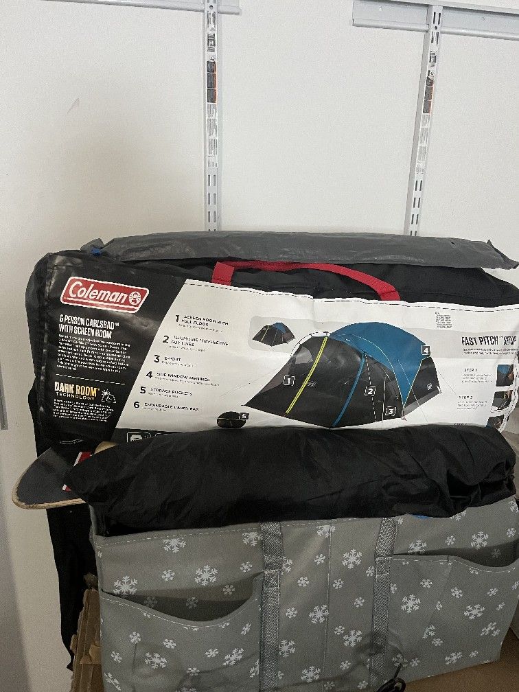 Coleman 6 Person Tent w/ Screen Room
