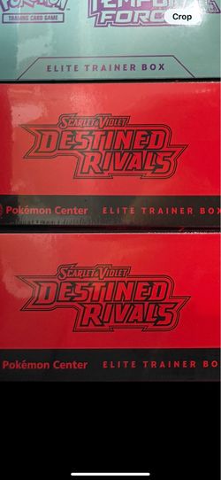 Destined Rivals Pokemon Center etb sealed new pokemon