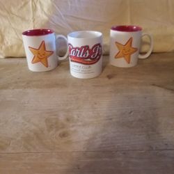 Collection Of Carl's Jr Mugs