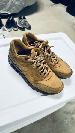 Nike Air Max 1 Wheat Suede Sneakers