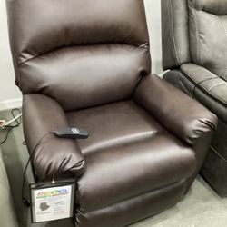 Power Lift Recliner Dark Brown/ Chocolate 