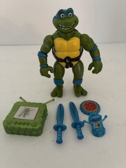 Vintage TMNT Toon Leo 100% Complete Teenage Mutant Ninja Turtles 1993 Playmates