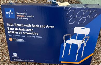 New White Shower Chair