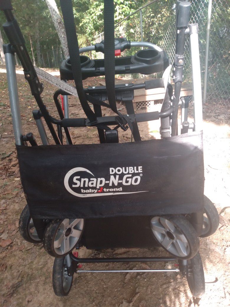 Double Snap And go Stroller 