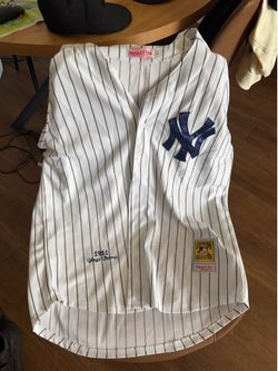 Yogi Berra Mitchell & Ness Jersey Golden Anniversary Patch