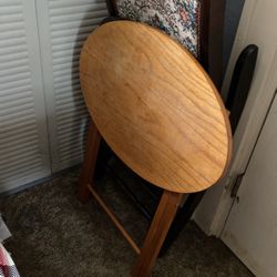 Single Vintage Tv Tray Table 