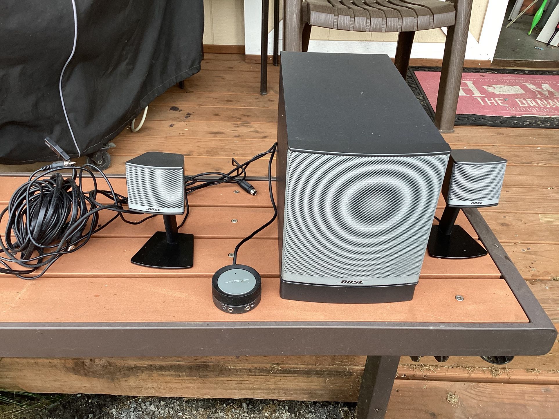 Bose Pc Sound System.