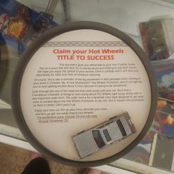 Hot Wheels McDonald's Promotion Cadillac Seville 