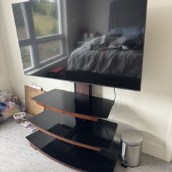 TV Stand + 55 inch Samsung TV