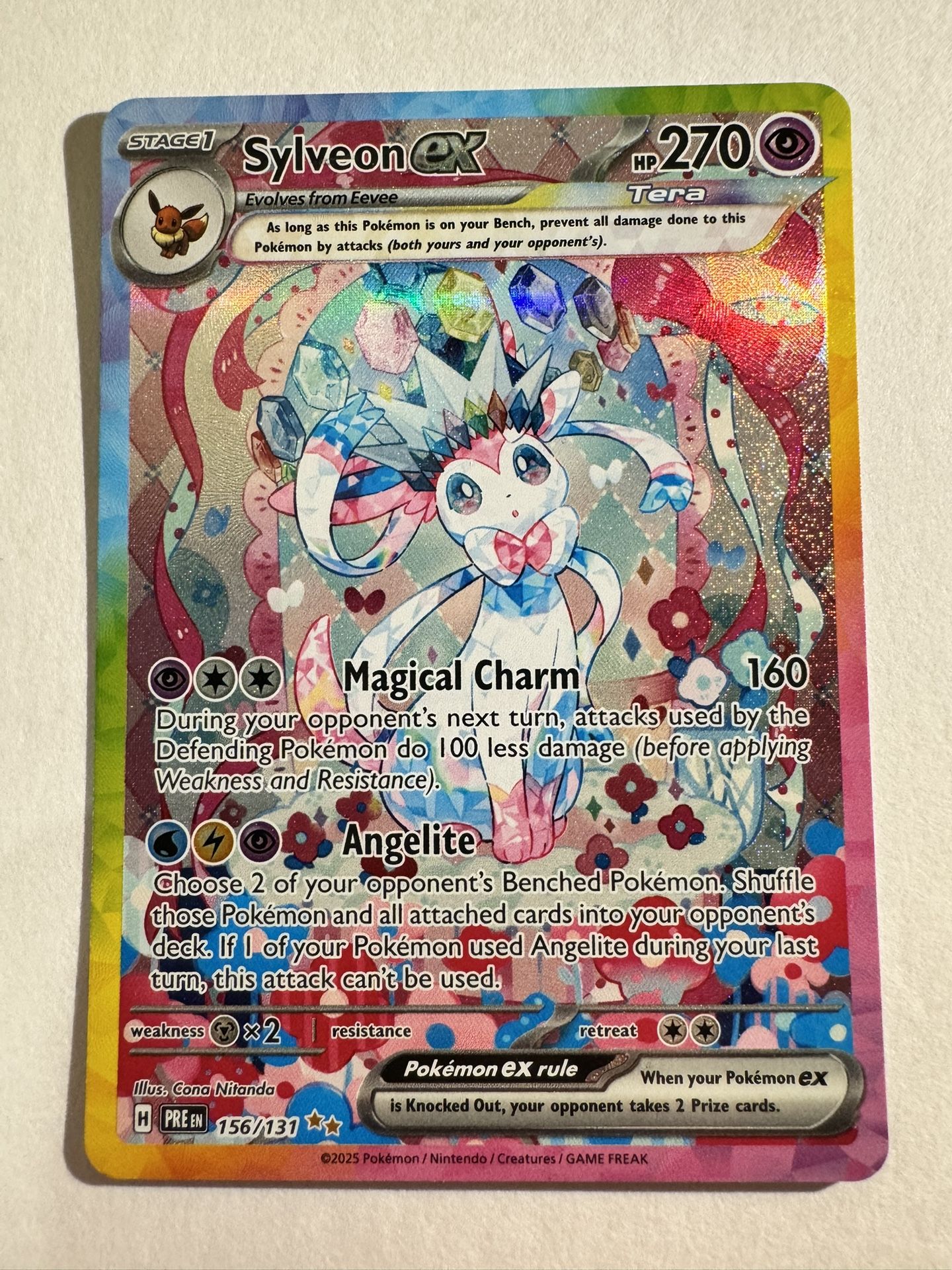 Sylveon 156/131 Prismatic Evolutions