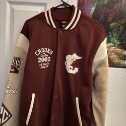 Crooks And Castles Collegiate Varsity Jacket Medium Size