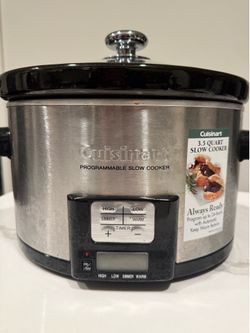 Cuisinart 3.5 Quart Slow Cooker