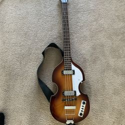 HOFNER B-BASS HI IGNITION SUNBURST VIOLIN ELECTRIC BASS GUITAR