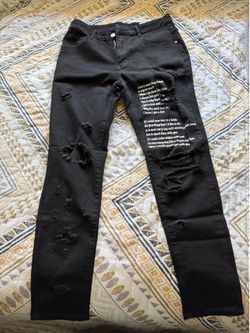 SHIEN Black Jeans