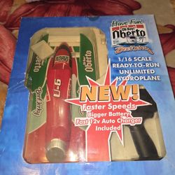 RARE Oh boy oberto 1/16 Scale Rc Hydroplane Boat *untested * 