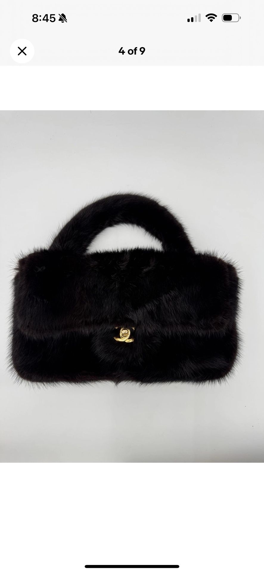CHANEL 1994 MINK FUR BAG
