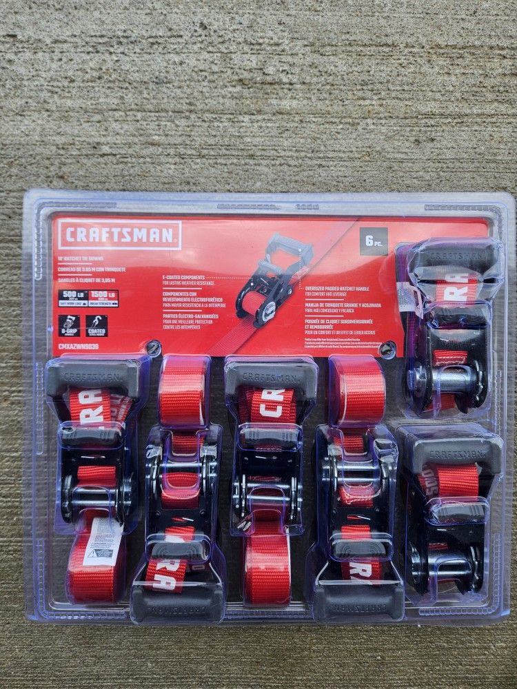 Racheting Hold Down Straps
