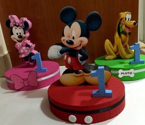 Mickey Mouse centerpieces