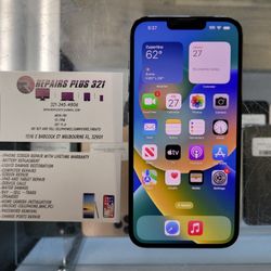 Blue iPhone 13 Pro Max 128gb AT&T Cricket Net10