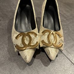 Chanel Kitten Heels