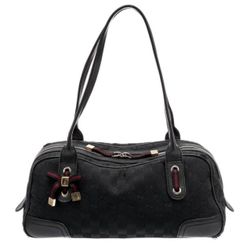 Gucci Canvas Princy Boston Bag