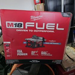 Milwaukee M18 FUEL TABLE SAW