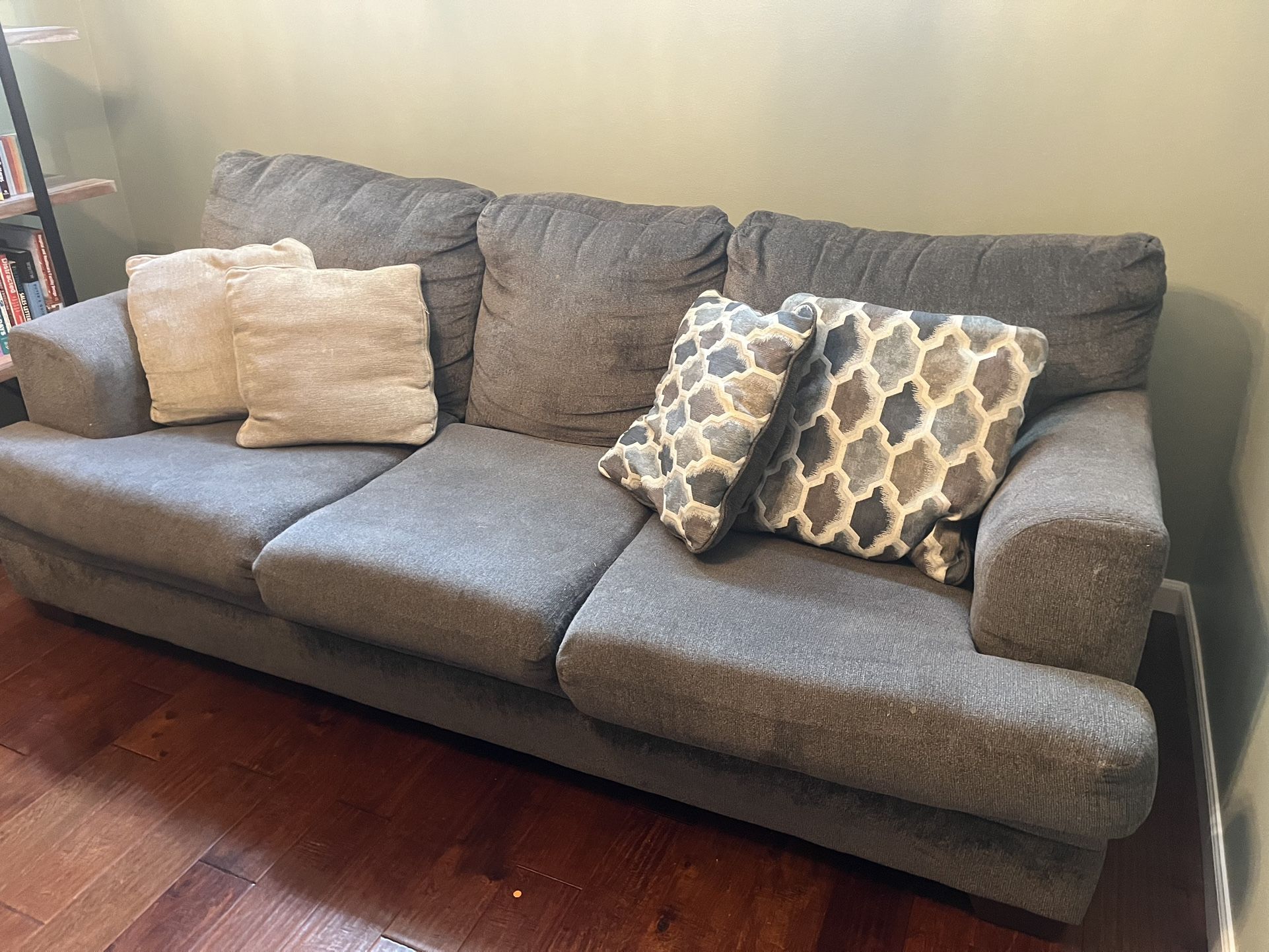 Dark Grey Couch