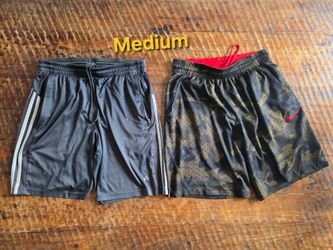 2 pairs Men's Shorts Adidas Nike