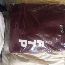 ftp maroon crewbeck size medium ds