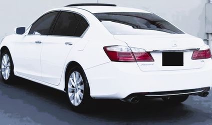 Honda Accord EX-L White - low miles clean title